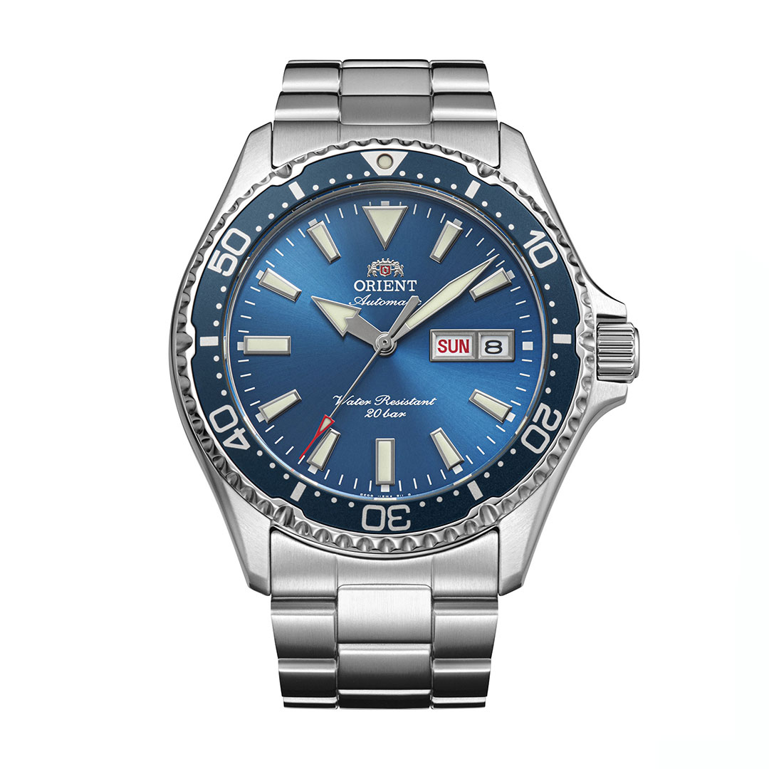 Orient Mako Uhr RA-AA0824L Blau